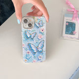 Blossom Flutter Butterfly iPhone Case