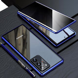 Anti-Peep Magnetic Samsung Galaxy Case with Privacy Screen Protector