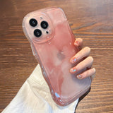 Airbag Pink Wave iPhone Case - CREAMCY