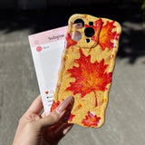 Autumn Maple Glow iPhone Case - CREAMCY