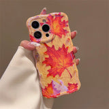 Autumn Maple Glow iPhone Case - CREAMCY