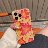 Autumn Maple Glow iPhone Case - CREAMCY