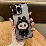 Bling Bling 3D Labubu iPhone Case - CREAMCY