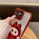 Bling Bling 3D Labubu iPhone Case (iPhone 17+) - CREAMCY