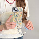 Blossom Flutter Butterfly iPhone Case - CREAMCY