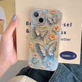 Blossom Flutter Butterfly iPhone Case - CREAMCY