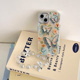 Blossom Flutter Butterfly iPhone Case - CREAMCY