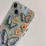 Blossom Flutter Butterfly iPhone Case - CREAMCY