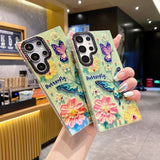 Butterfly Bouquet Dream Samsung Galaxy Case - CREAMCY