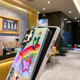 Butterfly Rainbow Flurry Samsung Galaxy Case - CREAMCY