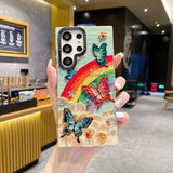 Butterfly Rainbow Flurry Samsung Galaxy Case - CREAMCY