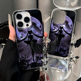 Eclipse Damsel iPhone Case with Phone Charm - CREAMCY