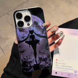 Eclipse Damsel iPhone Case with Phone Charm - CREAMCY