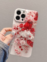 Elegant Aesthetic Chinese Style Rose iPhone Case - CREAMCY