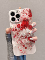 Elegant Aesthetic Chinese Style Rose iPhone Case - CREAMCY