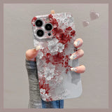Elegant Aesthetic Chinese Style Rose iPhone Case - CREAMCY