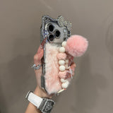 Fluffy Kitty Ear Plush iPhone Case - CREAMCY