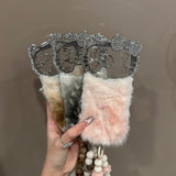 Fluffy Kitty Ear Plush iPhone Case - CREAMCY