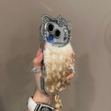 Fluffy Kitty Ear Plush iPhone Case - CREAMCY