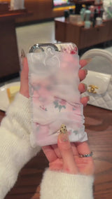 Pink Petal & Butterfly iPhone Case