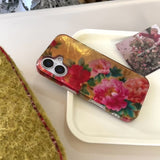 Superbe coque iPhone Peony Fortune