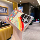 Rainbow Floral Samsung Galaxy Case - CREAMCY