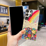Rainbow Floral Samsung Galaxy Case - CREAMCY