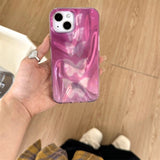 Rose Pink Fade Butterfly iPhone Case - CREAMCY