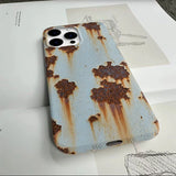 Rusty Metal Texture iPhone Case - CREAMCY