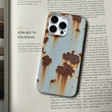 Rusty Metal Texture iPhone Case - CREAMCY