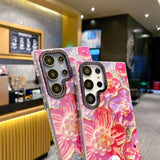 Summer Blooms Floral Samsung Galaxy Case - CREAMCY