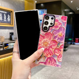 Summer Blooms Floral Samsung Galaxy Case - CREAMCY