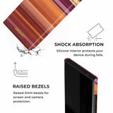 Sunset Gradient Stripe Samsung Galaxy Case - CREAMCY