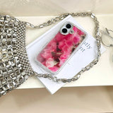 Tulip - Embossed Rhinestone iPhone Case - CREAMCY