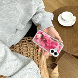 Tulip - Embossed Rhinestone iPhone Case - CREAMCY