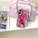 Tulip - Embossed Rhinestone iPhone Case - CREAMCY