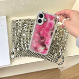 Tulip - Embossed Rhinestone iPhone Case - CREAMCY
