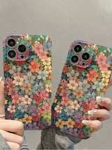 Vibrant Multi - Color Floral Spring iPhone Case - CREAMCY