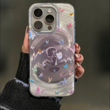 Vibrant Swirl Butterfly iPhone Case - CREAMCY