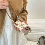 Vintage Camellia & Romantic Floral iPhone Case - CREAMCY