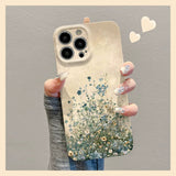 Vintage Distressed Floral Oil Painting Art iPhone Case - CREAMCY