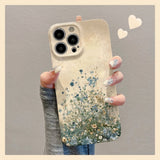 Vintage Distressed Floral Oil Painting Art iPhone Case - CREAMCY