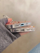 Whimsical Pink Rabbit Oil Painting iPhone Case - CREAMCY