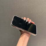 Winter Wonderland Penguin Holographic iPhone Case - CREAMCY