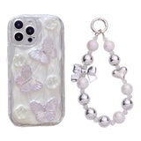 3D Crystal Butterfly iPhone Case - CREAMCY