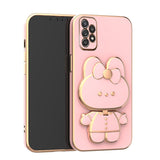 3D Hello Bunny Electroplating Samsung Galaxy Case - Creamcy Cases