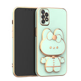 3D Hello Bunny Electroplating Samsung Galaxy Case - Creamcy Cases