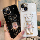 3D Moving Candy Bear iPhone Case - Creamcy Cases