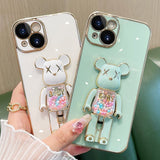 3D Moving Candy Bear iPhone Case - Creamcy Cases
