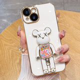 3D Moving Candy Bear iPhone Case (13/12 Mini, 7/8 Plus, 7/8/SE) - Creamcy Cases